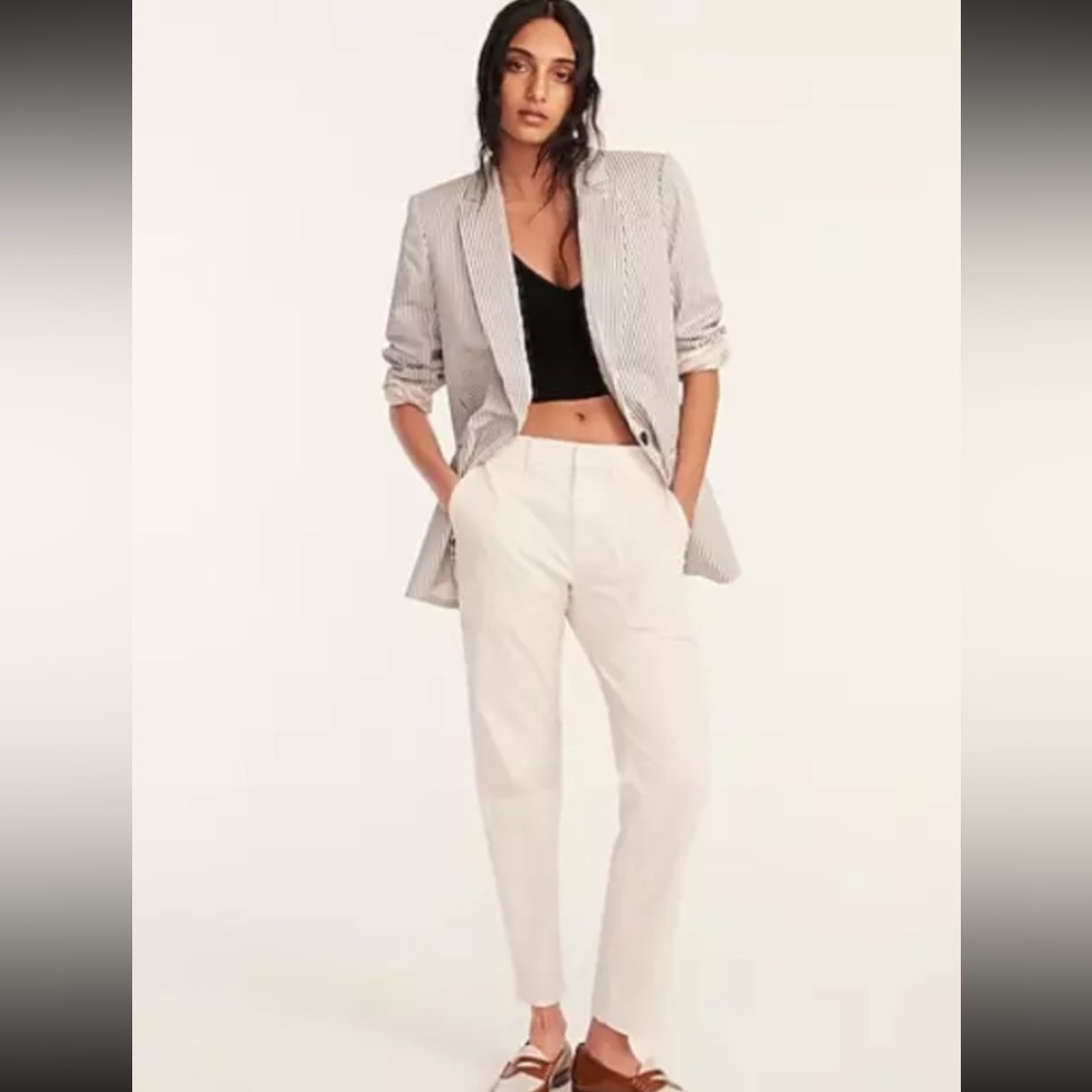 J Crew Patch Pocket Slim Boyfriend Chino Pant